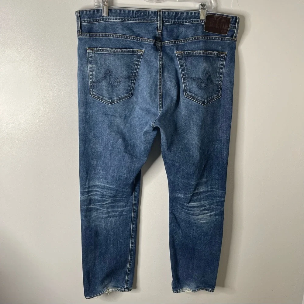 Adriano Goldschmied Jeans The Graduate Tailored Leg 38 29” Inseam Blue - Picture 2 of 9